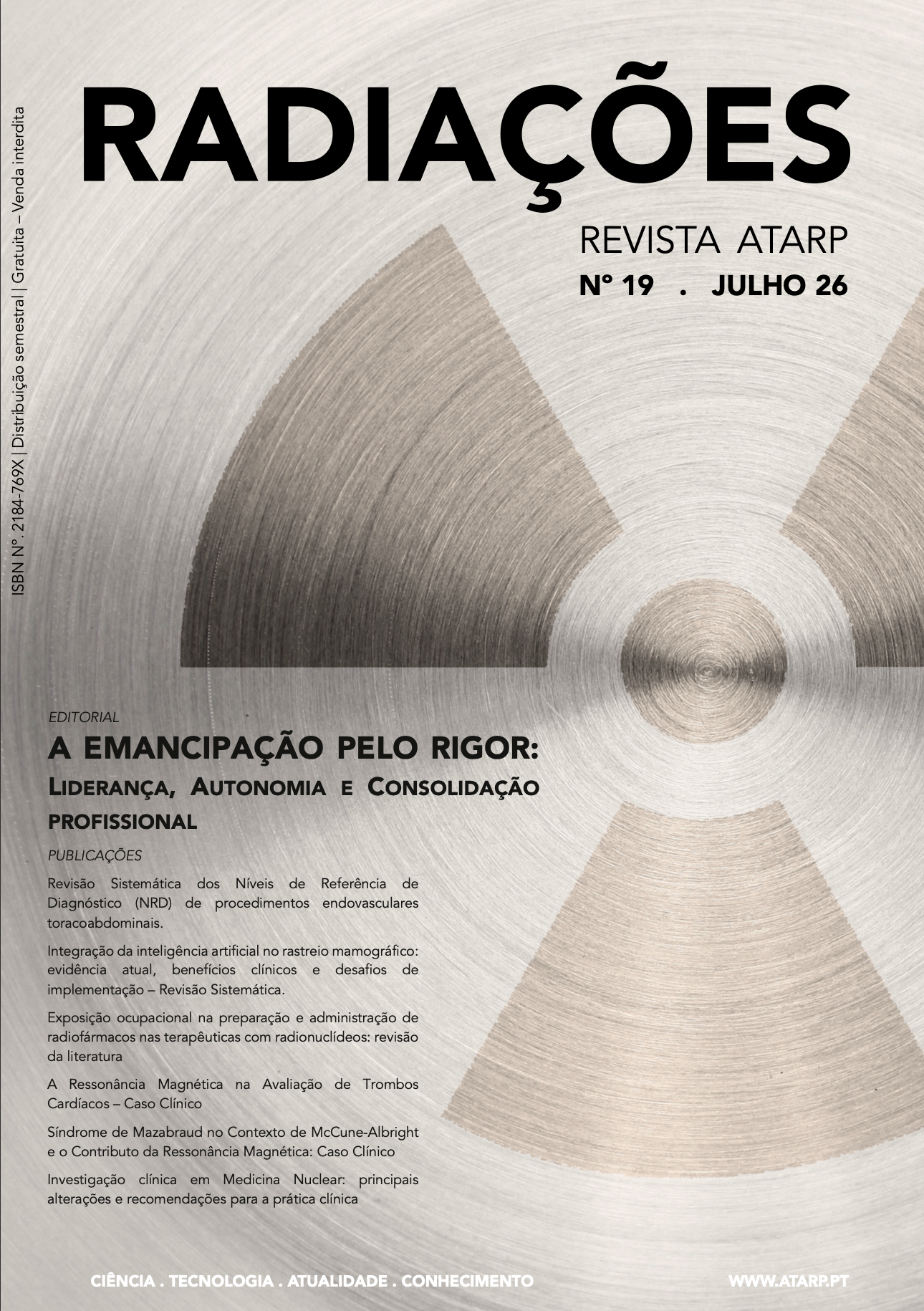 Revista Radiações Magazine Cover